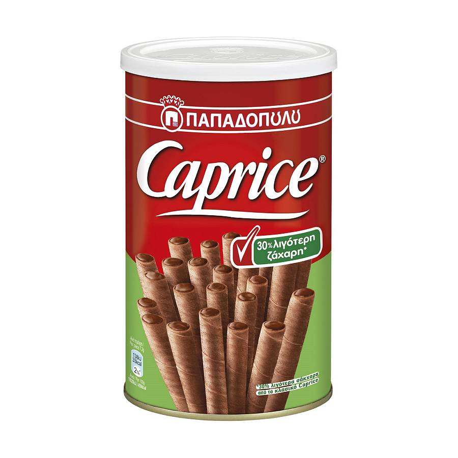 CAPRICE 30% ΛΙΓΟΤΕΡΗ ΖΑΧΑΡΗ 250gr