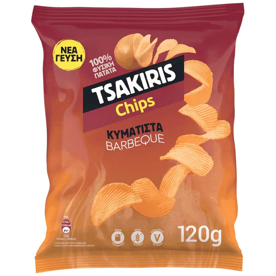 TSAKIRIS BBQ ΚΥΜΑΤΙΣΤΑ 120GR