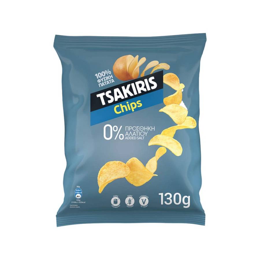 TSAKIRIS 0% ΠΡΟΣΘΗΚΗ ΑΛΑΤΙΟΥ 130GR