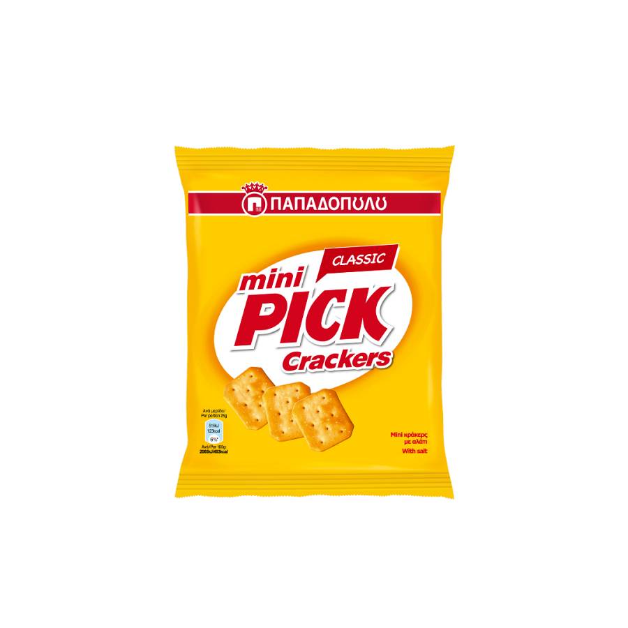 PICK CRACKERS CLASSIC MINI ΣΑΚΟΥΛΑΚΙ 70ΓΡ