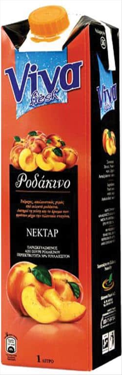 VIVA FRESH ΝΕΚΤΑΡ ΡΟΔΑΚΙΝΟ 1L