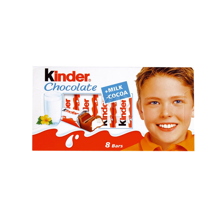 KINDER ΣΟΚΟΛΑΤΑ BARS Τ8 100GR