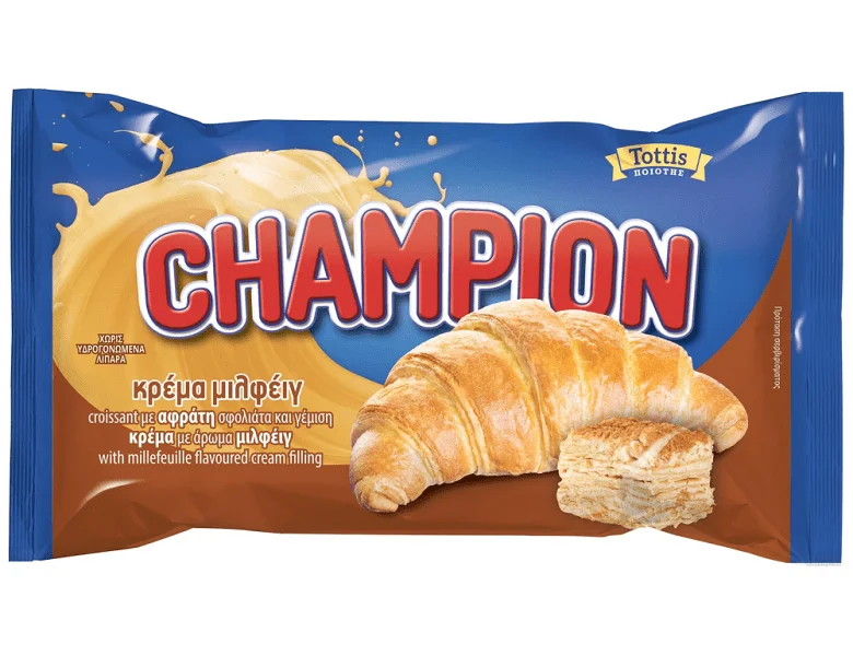 CHAMPION ΚΡΟΥΑΣΑΝ ΚΡΕΜΑ ΜΙΛΦΕΙΓ 70GR