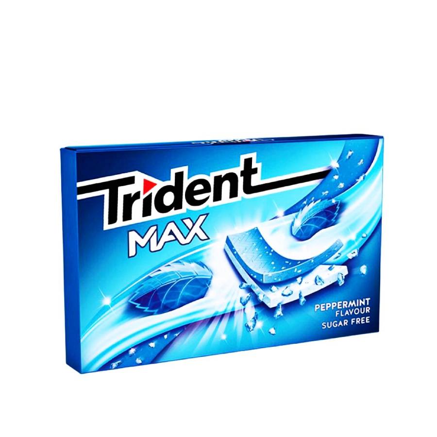 TRIDENT MAX PEPPERMINT 27GR