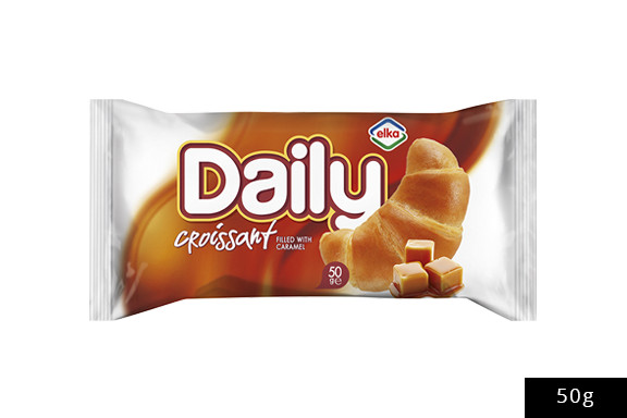 DAILY ΚΡΟΥΑΣΑΝ CARAMEL 50GR