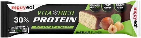 MOOVEAT 30% PROTEIN NO SUGAR HAZELNUT 60GR