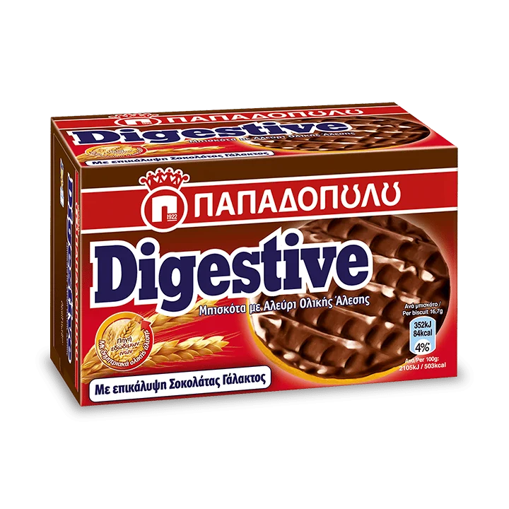 DIGESTIVE ΣΟΚΟΛΑΤΑ ΓΑΛΑΚΤΟΣ 200ΓΡ