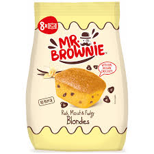 MR BROWNIE ΛΕΥΚΗ ΣΟΚΟΛATA ΒΕΛΓIOY 200ΓΡ