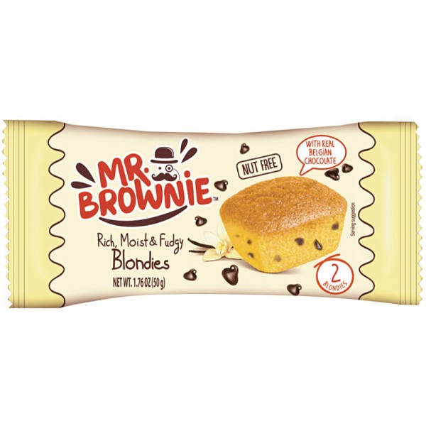 MR BROWNIE ΛΕΥΚΗ ΣΟΚΟΛATA ΑΤΟΜΙΚΟ 50ΓΡ