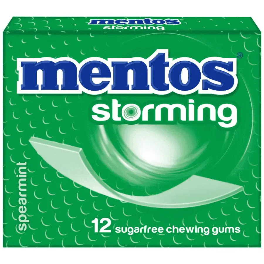 MENTOS STORMING SPEARMINT 33GR