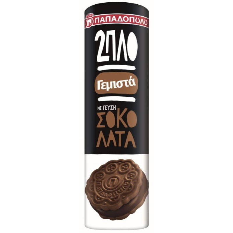 ΓΕΜΙΣΤΑ 2ΠΛΟ ΣΟΚΟΛΑΤΑ 230ΓΡ