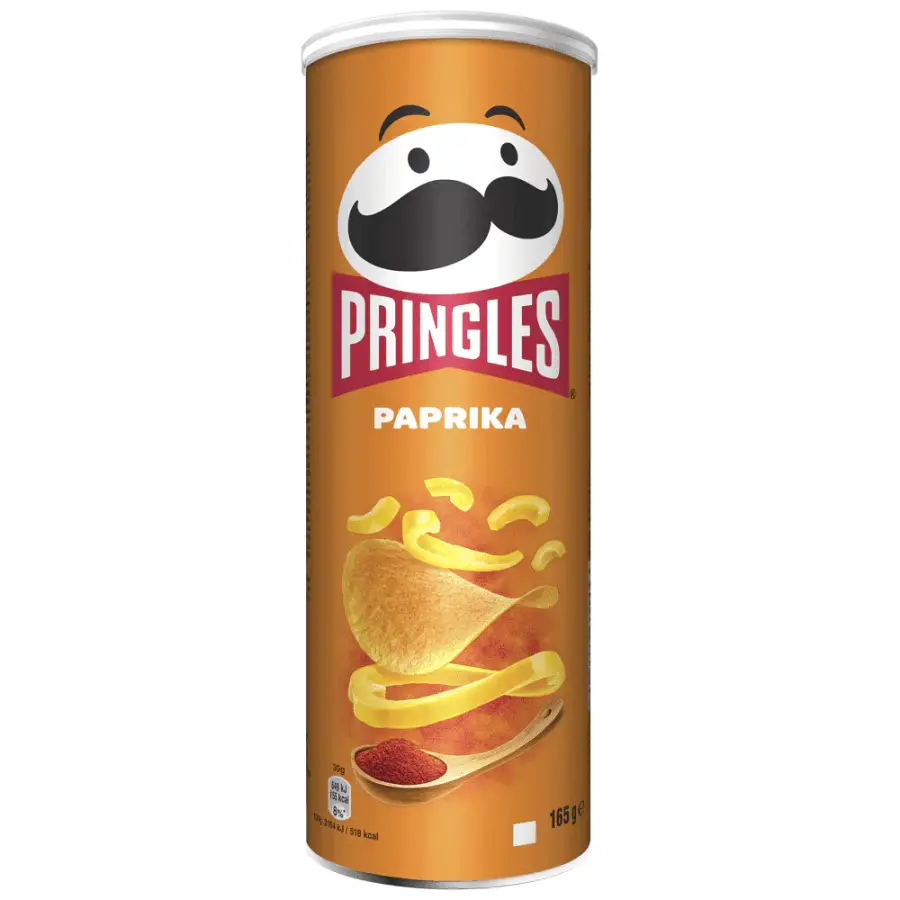 PRINGLES PAPRIKA 165GR