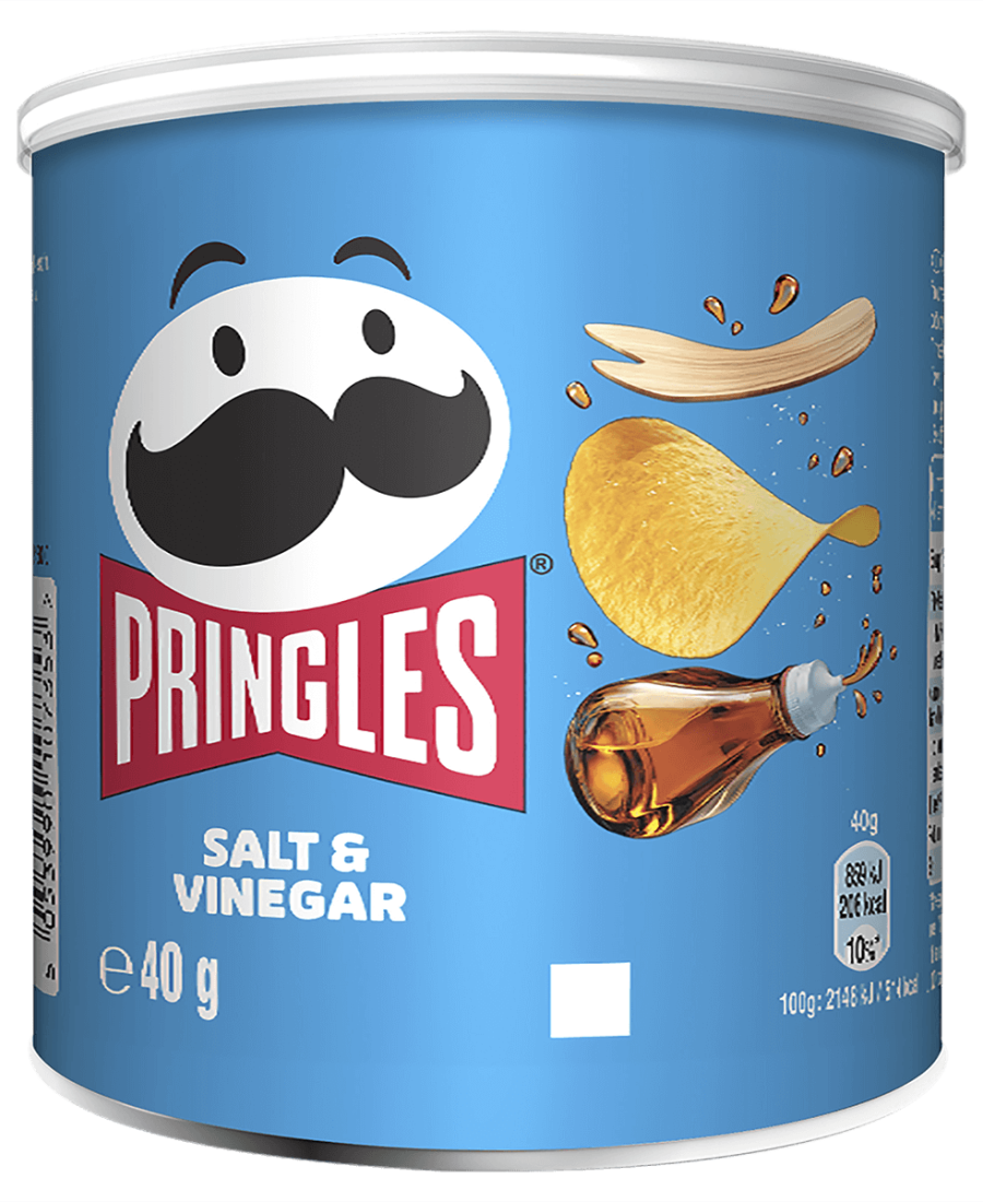 PRINGLES SALT & VINEGAR 40GR