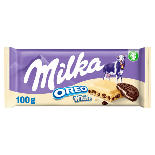 MILKA OREO WHITE 87GR