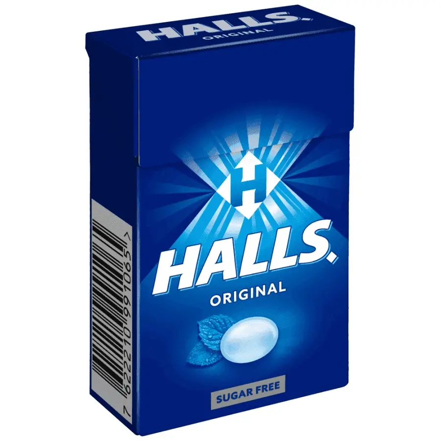 HALLS ΚΟΥΤΙ ORIGINAL ΧΩΡΙΣ ΖΑΧΑΡΗ