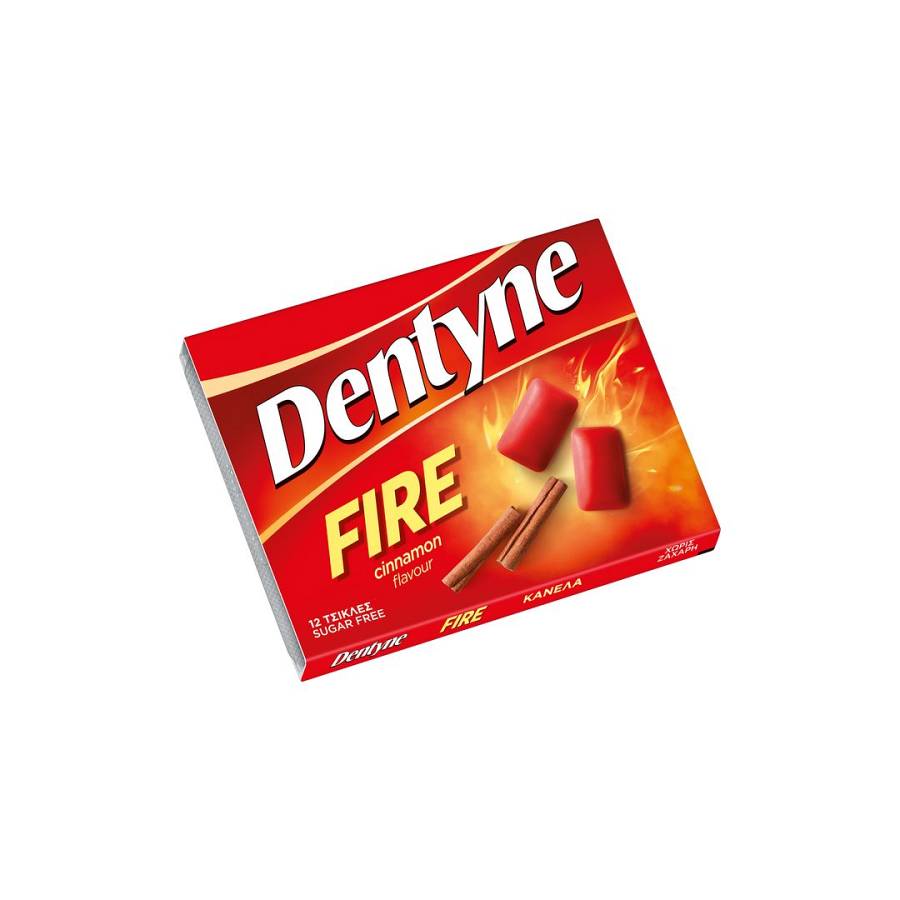 DENTYNE FIRE CINNAMON ΚΟΥΤΙ 16.8GR