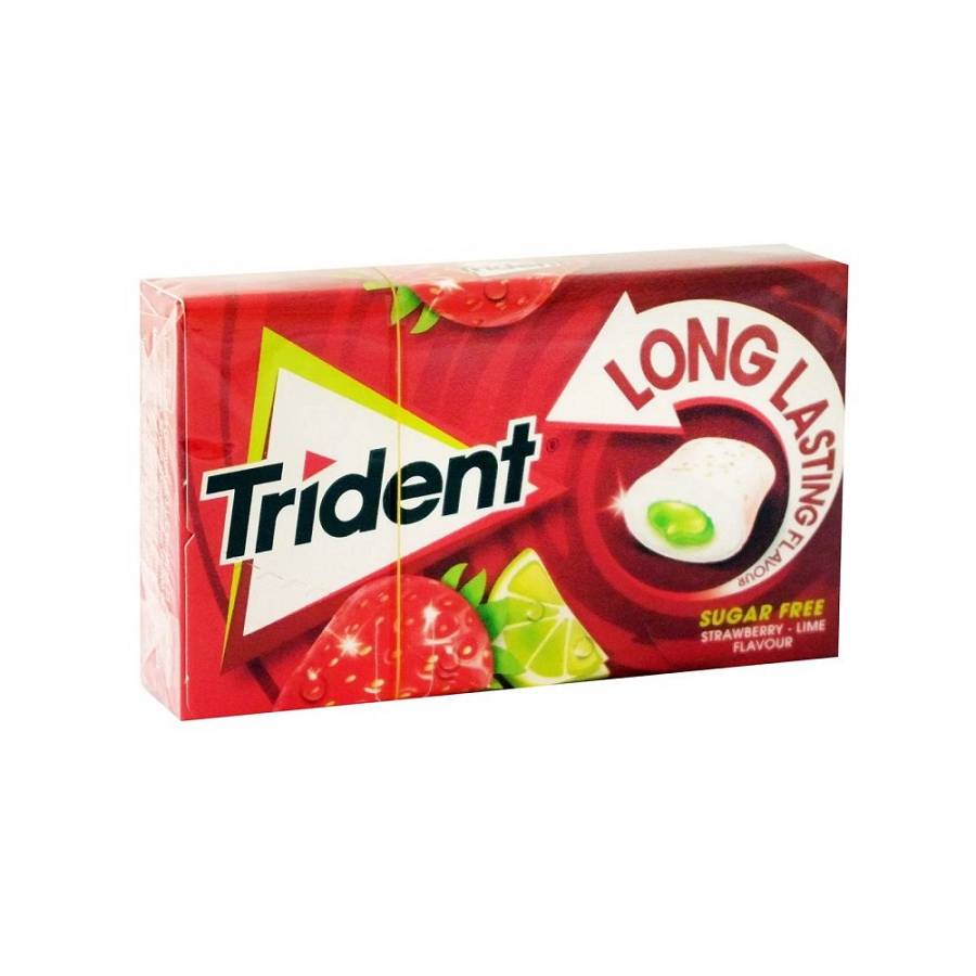 TRIDENT LONG LASTING STRAWBERY 22GR