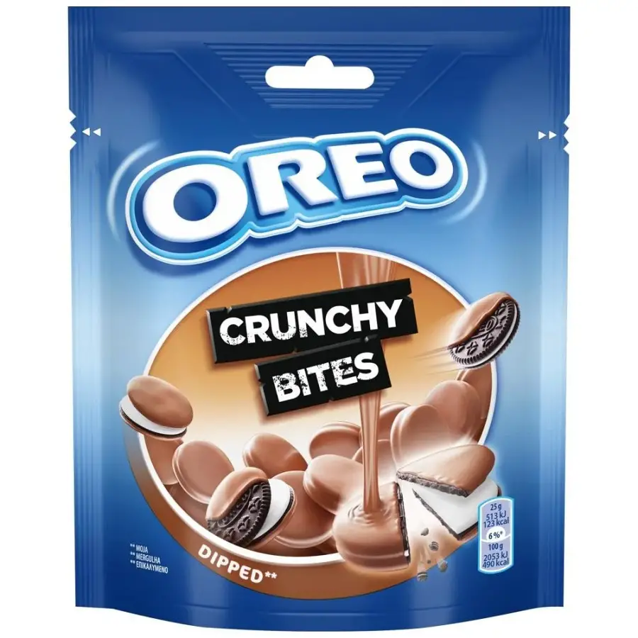 LACTA OREO CRUNCΗ BITES ΕΠΙΚΑΛΥΨΗ 110GR