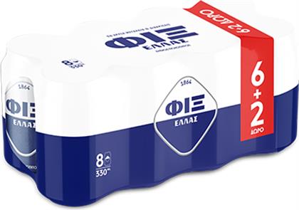 FIX ΚΟΥΤΙ 330ML(6+2ΔΩΡΟ)