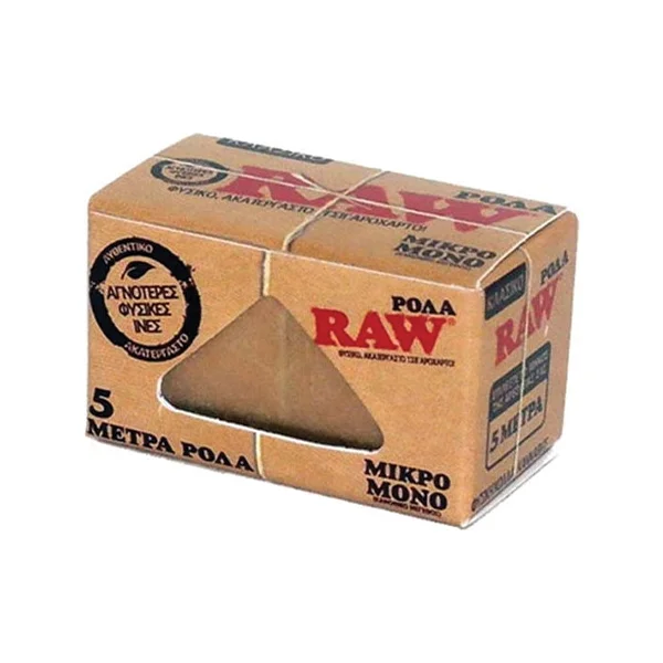 RAWS ROLLS ORGANIC ΤΣΙΓΑΡΟΧΑΡΤΟ 5M