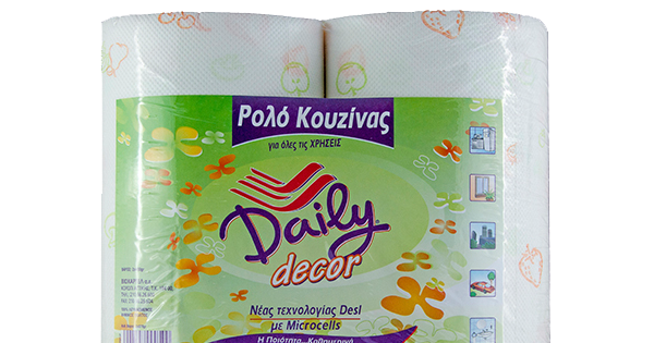 DAILY PLUS DECOR ΡΟΛΛΟ ΚΟΥΖΙΝΑΣ 2Χ370ΓΡ