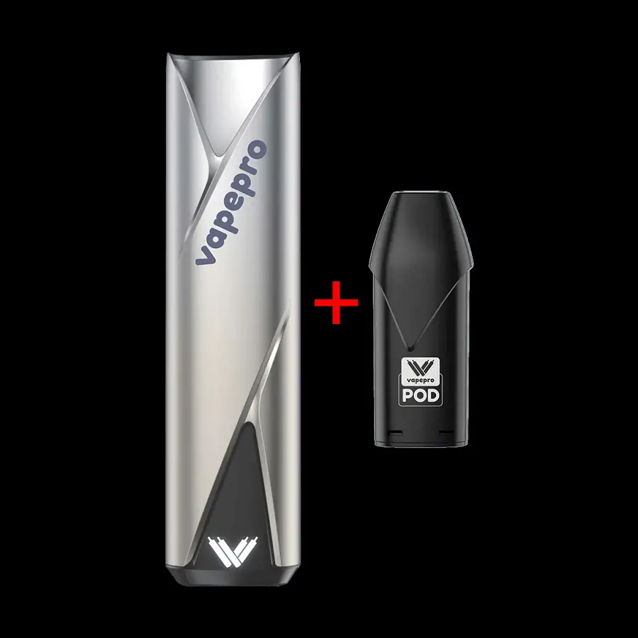 VAPEPRO KIT BATTERY SILVER