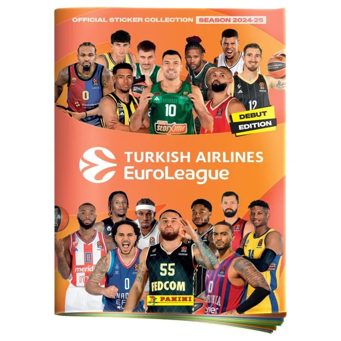 EUROLEAGUE 2025 ALBUM ΑΥΤΟΚΟΛ.(2.90Ε)