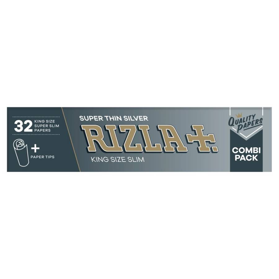 RIZZLA ΤΣΙΓΑΡΟΧΑΡΤΟ SILVER A SUPER THIN & TIPS