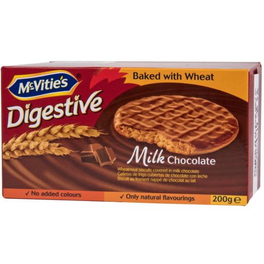 MCVITIES ΜΠΙΣΚOTA ΣΟΚΟΛΑΤΑΣ 200GR