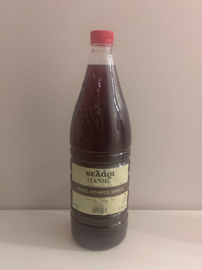 ΟΙΝΟΣ ΚΕΛΛΑΡΙ ΕΡΥΘΡΟΣ PET 1.5LT