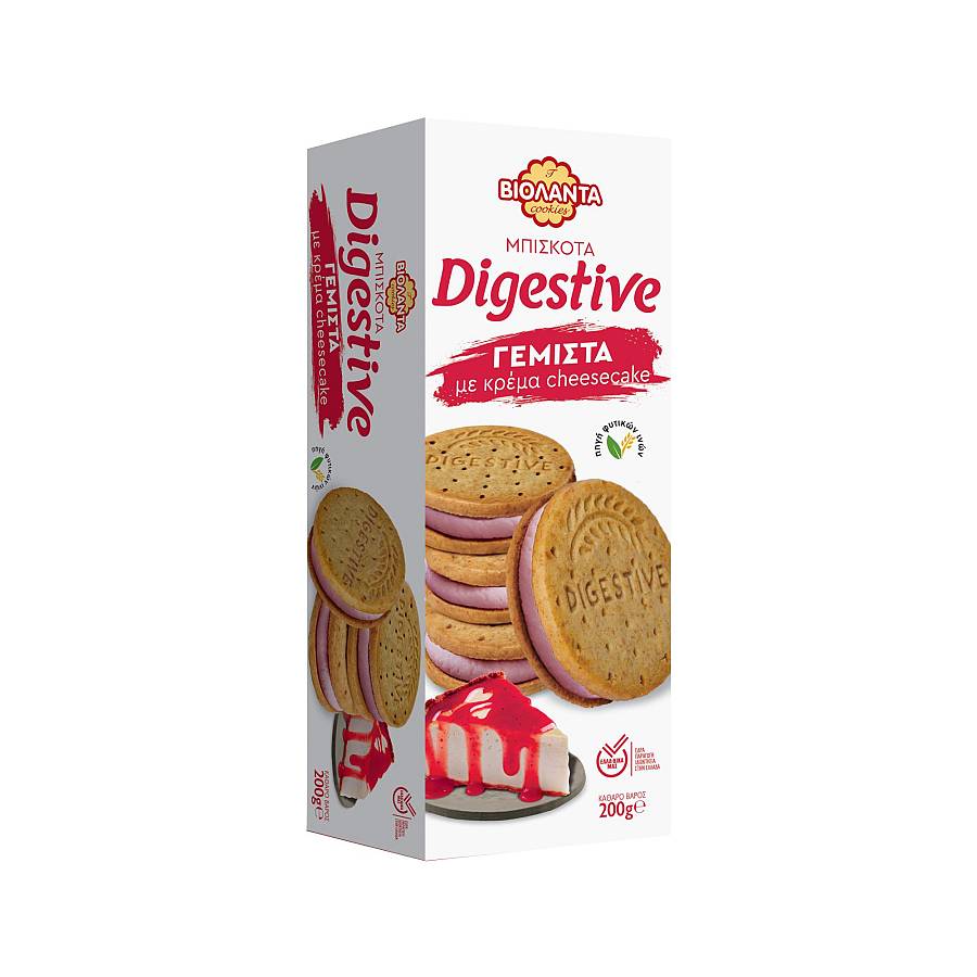 ΒΙΟΛΑΝΤΑ ΓΕΜΙΣTA DIGESTIVE CHEESECAKE 200GR