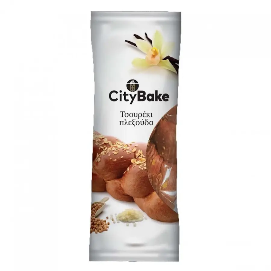 CITY BAKE ΤΣΟΥΡΕΚΙ ΠΛΕΞΟΥΔΑ 450ΓΡ