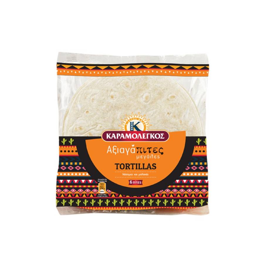 ΚΑΡΑΜΟΛΕΓΚΟΣ TORTILLAS ΜΕΓΑΛΕΣ 6 ΤΕΜ