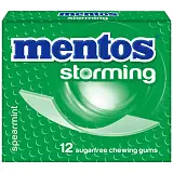 MENTOS STORMING SPEARMINT 33GR