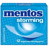 MENTOS STORMING PEPPERMINT 33GR