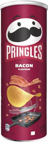 PRINGLES BACON 165GR